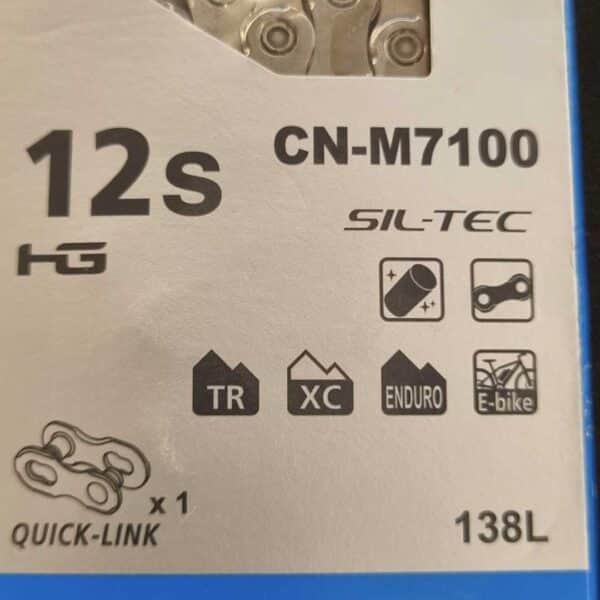 Corrente Shimano SLX CN-M7100 138 Elos – 12 Velocidades - Image 2